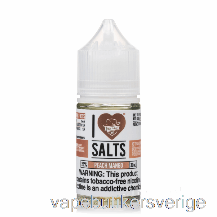Vape Sverige Persika Mango - Jag älskar Salter - 30ml 25mg